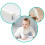 Ricokids 798710 Schuimveiligheidstape Wit 6m 9
