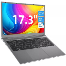 SGIN 17.3" FHD Laptop Notebook Intel Celeron Up to 2.6 GHz 256GB ROM 8GB RAM