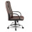 Sedia da ufficio Sofotel EG-221 in pelle marrone 3