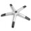 Base in nylon, diametro 70 cm, per poltrone 1
