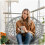 Hangende tuinschommelstoel BOHO grijs 3