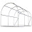 Tunnel de jardin 2x3m 6m2 Plonos 2