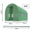 Tunnel de jardin 2x3m 6m2 Plonos 3