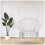Sedia a dondolo sospesa da giardino BOHO beige 7