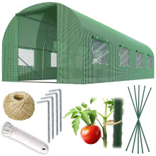 Tunnel de jardin 2,5 x 4 m (10m2) Plonos