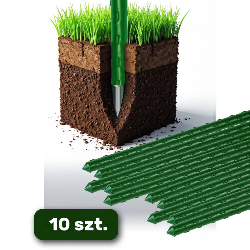Pflanzenstäbe 150 cm Plonos PL-940 grün 10St 1