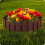 Plonos havekant 240 cm PL-960 brun 8