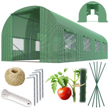 Tunnel de jardin 2,5 x 4 m (10m2) Plonos