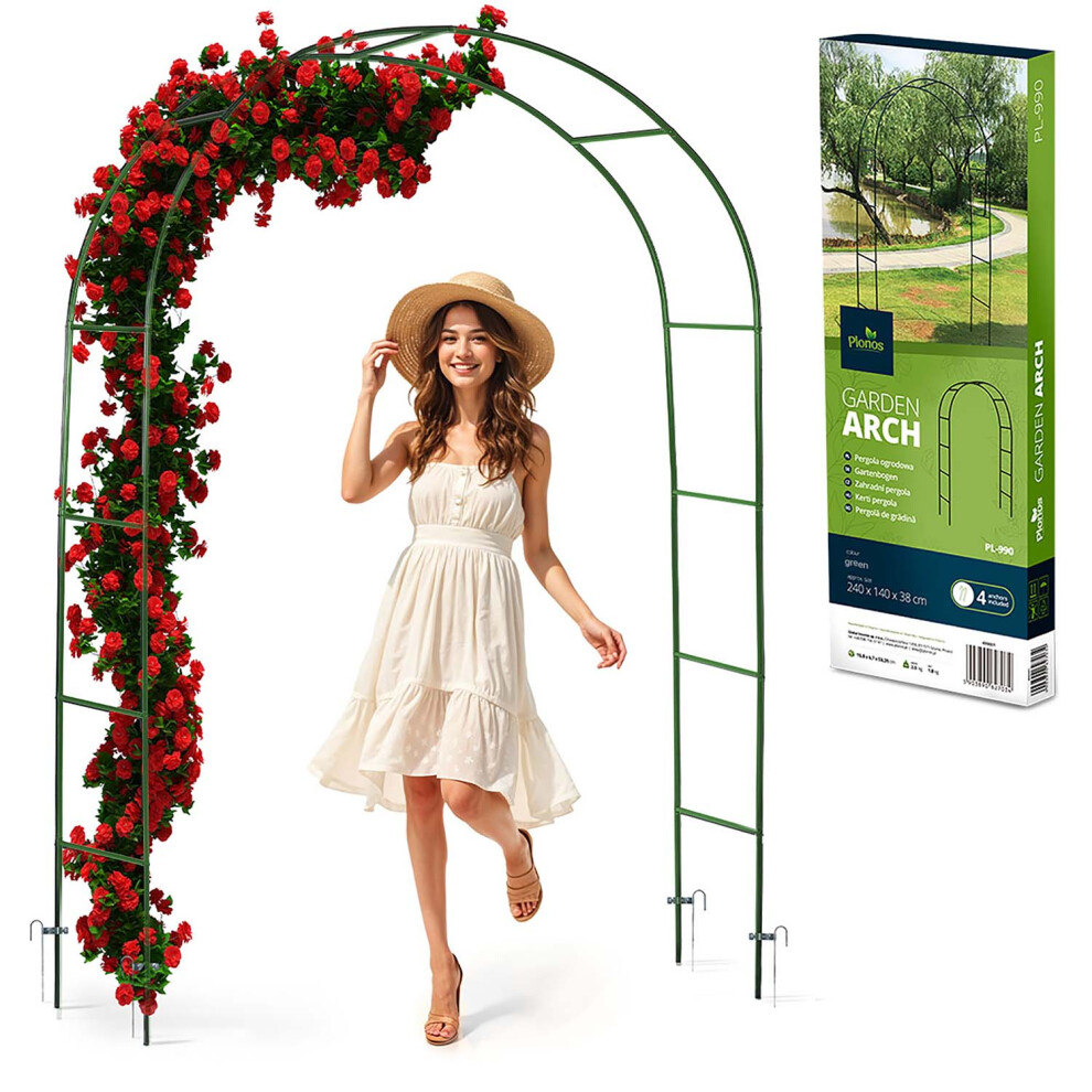 Arceau de pergola de jardin 240 cm Plonos PL-990