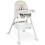 Kinderstoel met tafel Milo grijs 2