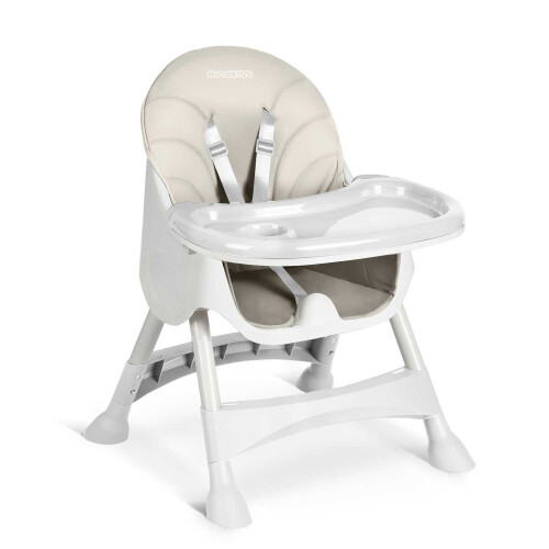 Kinderstoel met tafel Milo grijs 2
