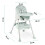 Kinderstoel met tafel Milo groen 4