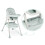 Kinderstoel met tafel Milo groen 8