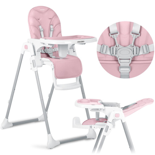Ricokids Tulo roze voedingsstoel