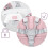 Ricokids Tulo roze voedingsstoel 5