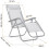 Klappbare Gartenliege mit Auflage Sofotel ChillWell 2er Set grau 3