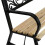 Banc de jardin avec dossier 122 x 88,5 x 55,5 cm Sofa Ivy 5