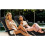 Klappbare Gartenliege mit Auflage Sofotel ChillWell 2er Set schwarz 7