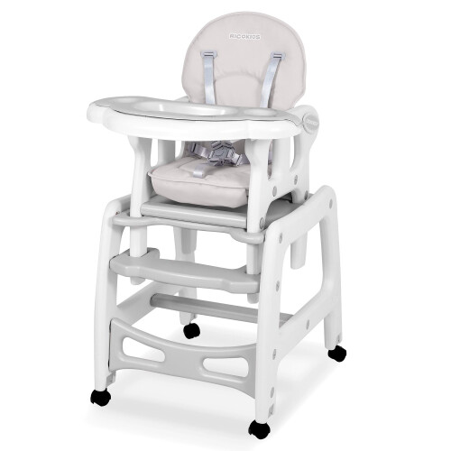 Sinco 5in1 voedingsstoel grijs 1