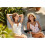 Klappbare Gartenliege mit Auflage Sofotel ChillWell 2er Set hellgrau 5