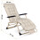 Chaise longue de jardin pliante avec coussin Sofotel ChillWell beige 3