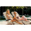 Chaise longue de jardin pliante avec coussin Sofotel ChillWell beige 5
