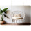 Sillón colgante de jardín BOHO beige 6
