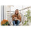 Sillón colgante de jardín BOHO beige 7