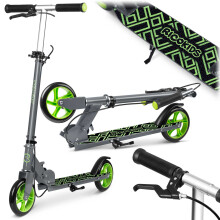 Patinete Kodi Gris Verde Ricokids