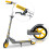 Monopattino Kodi grigio e arancione Ricokids 10