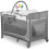 Lit de voyage 125x65x78cm RK-241 gris 4
