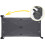 Reisebett 125 x 65 x 78 cm RK-242 anthrazit 10