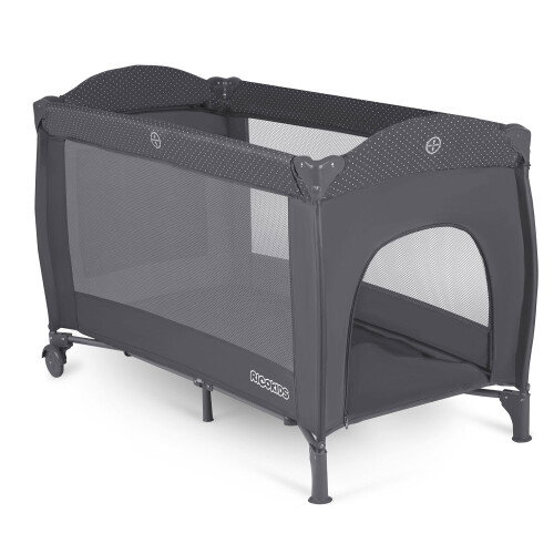 Reisebett 125 x 65 x 78 cm RK-242 anthrazit 1