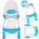 Ricokids 729200 Copriwater Orsetto con Scaletta, Blu 1