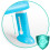 Ricokids 729200 Copriwater Orsetto con Scaletta, Blu 4