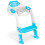 Ricokids 729200 Copriwater Orsetto con Scaletta, Blu 2