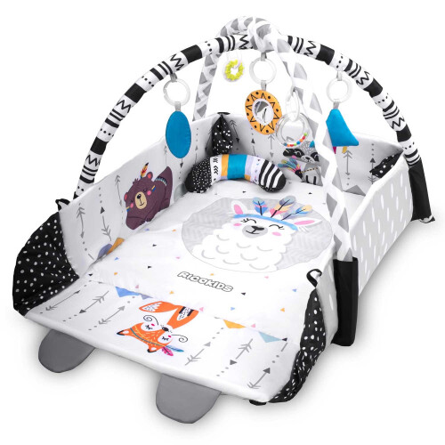 Interaktiv undervisningsmåtte 110 x 100 cm Boho Ricokids 2