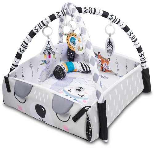 Interaktiv undervisningsmåtte 110 x 100 cm Boho Ricokids 1