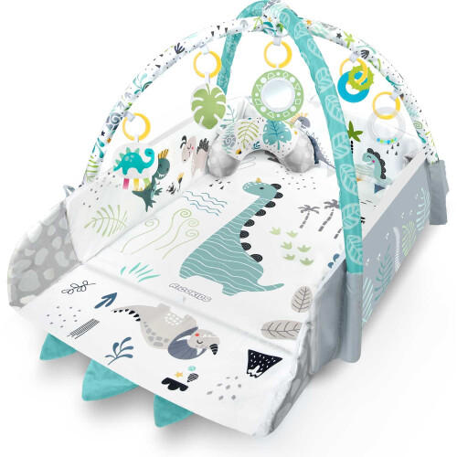 Tapis éducatif interactif 110 x 100 cm Nessi Ricokids 2