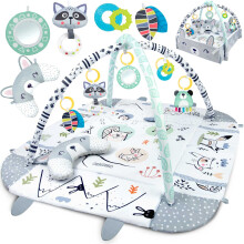 Interaktiv pædagogisk måtte 110 x 100 cm Ricokids Kanin