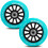 Ruedas de scooter 100 mm turquesa 2 uds 6