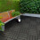 (1 Tile (Sample)) Polydeck Black PVC Decking Tiles for Outdoors 7