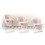 Chaise haute Nukido Elite rose 7