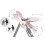 Chaise haute Nukido Elite rose 6