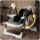 Chaise haute Nukido Elite noire 8