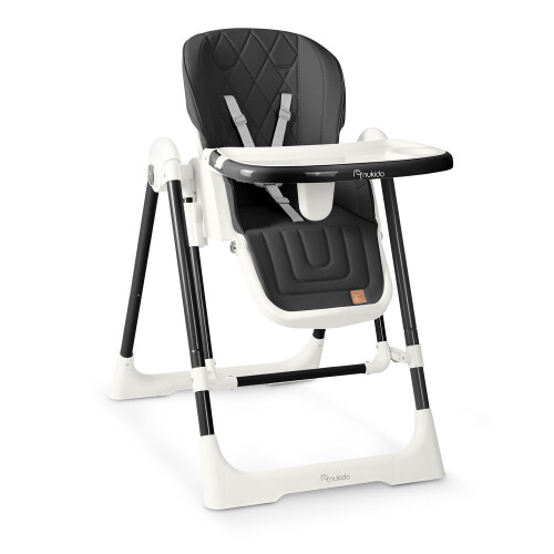 Chaise haute Nukido Elite noire 1