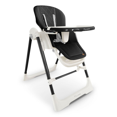 Chaise haute Nukido Elite noire 2