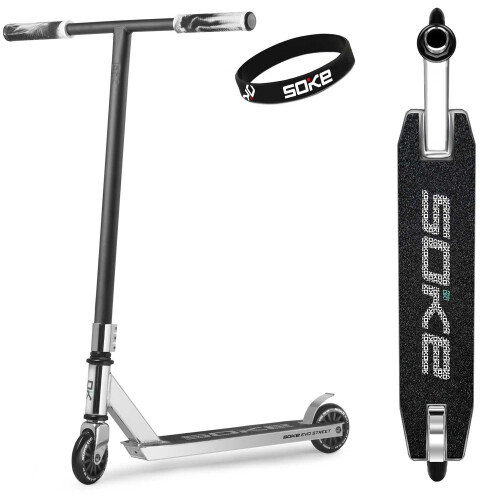 SOKE EVO street silver stuntstep