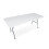 Table de jardin pliante Plonos blanche 180 cm 7