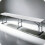 Banc de jardin pliant pour restauration 180 cm Plonos blanc 10